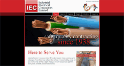 Desktop Screenshot of iecl.ca