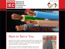 Tablet Screenshot of iecl.ca